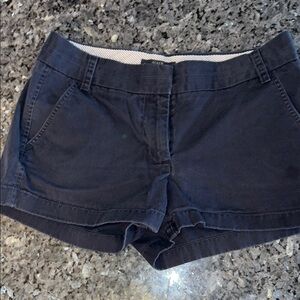 J. Crew Blue Bermuda Shorts Classic Cotton Twill